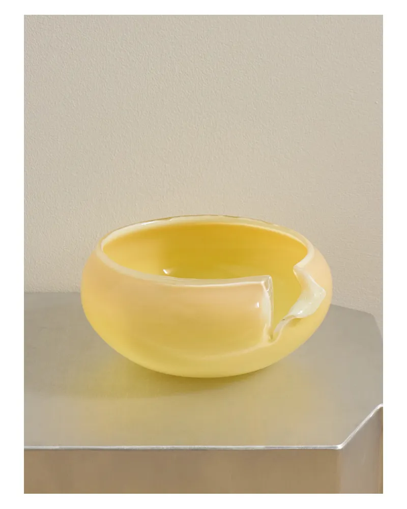 Completedworks Recycled-glass Bowl - Yellow Yellow