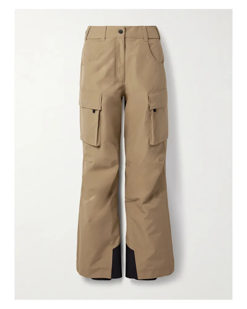 Moncler Skihose Mit Weitem Bein - Braun Braun