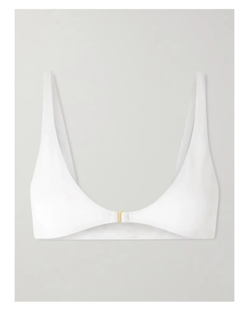 Kiki De Montparnasse Euchaffe Bikini Top - Neutrals Neutrals