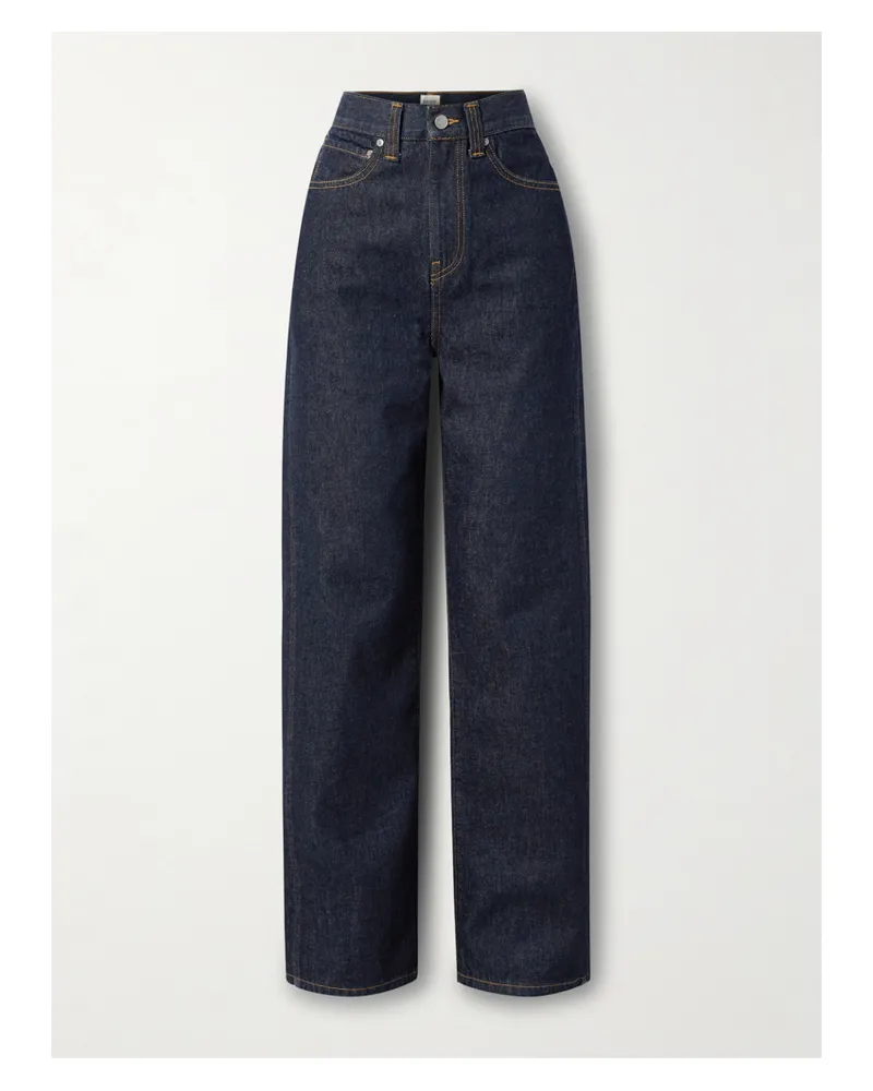 KHAITE Bonnie Low-rise Jeans - Blue Blue