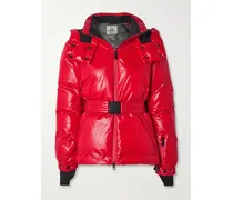 Candice Skijacke Mit Daunenfüllung, Gürtel Und Kapuze - Rot