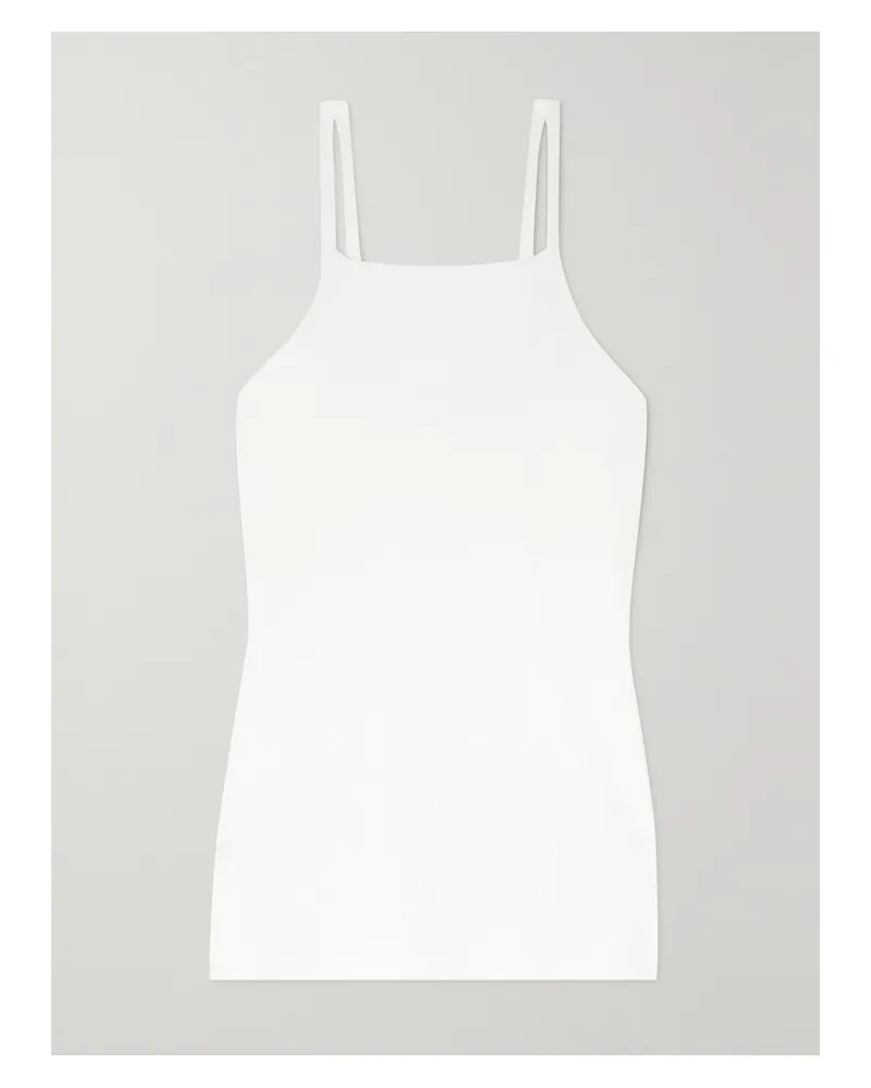 The Row Ladas Tanktop Aus Rippstrick - Weiß Weiß