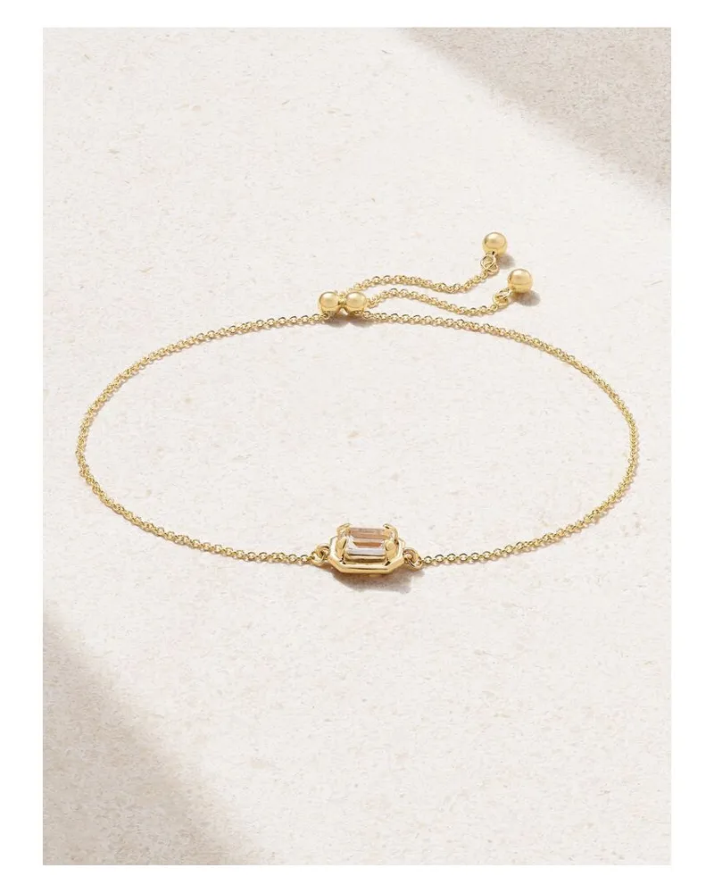 Stone & Strand Bonbon Armband Aus 14 Karat Gold Mit Topas Gold