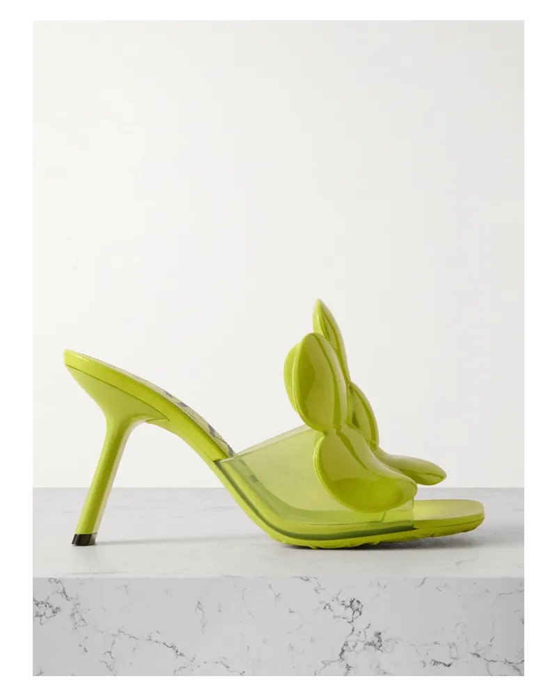 Loewe Paula's Ibiza Pumps Aus Pvc Mit Applikation - Grün Grün