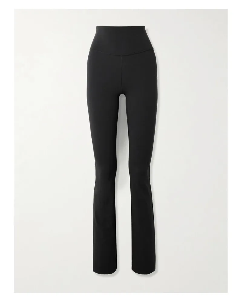 LULULEMON Groove Schlaghose Aus Stretch-material - Schwarz Schwarz