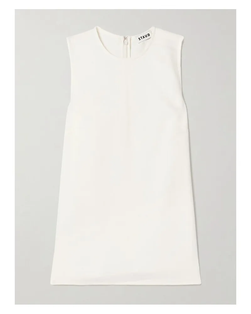STAUD Bronte Tanktop Aus Crêpe - Elfenbein Elfenbein
