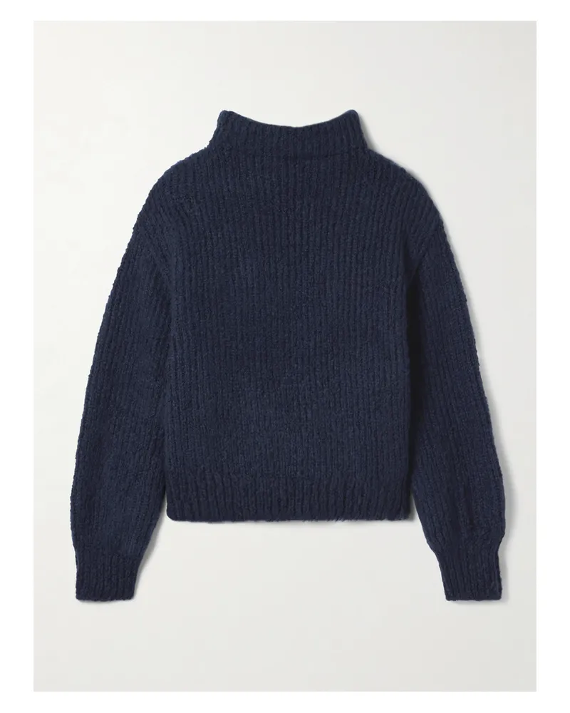 Suzie Kondi Wooli Pullover Aus Geripptem Kaschmir - Blau Blau