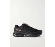 Xt-pathway 2 Sneakers Aus Mesh Mit Rüschen Sowie Besätzen Aus Satin Und Gummi - Schwarz