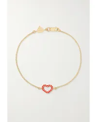 Alison Lou Heart Streamer Armband aus 14 Karat Gold