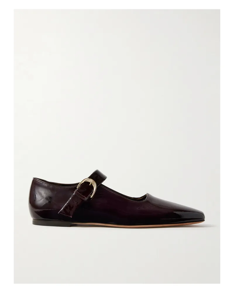 Emme Parsons Tramonto Mary-jane-ballerinas Aus Lackleder - Burgunder Burgunder