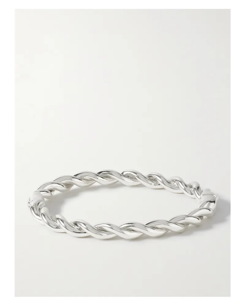Roxanne Assoulin The Rope Chain Silberfarbener Armreif Silber