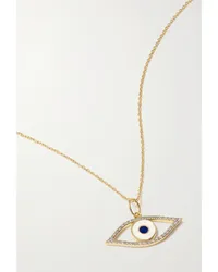 MATEO Eye Of Protection Kette aus 14 Karat Gold