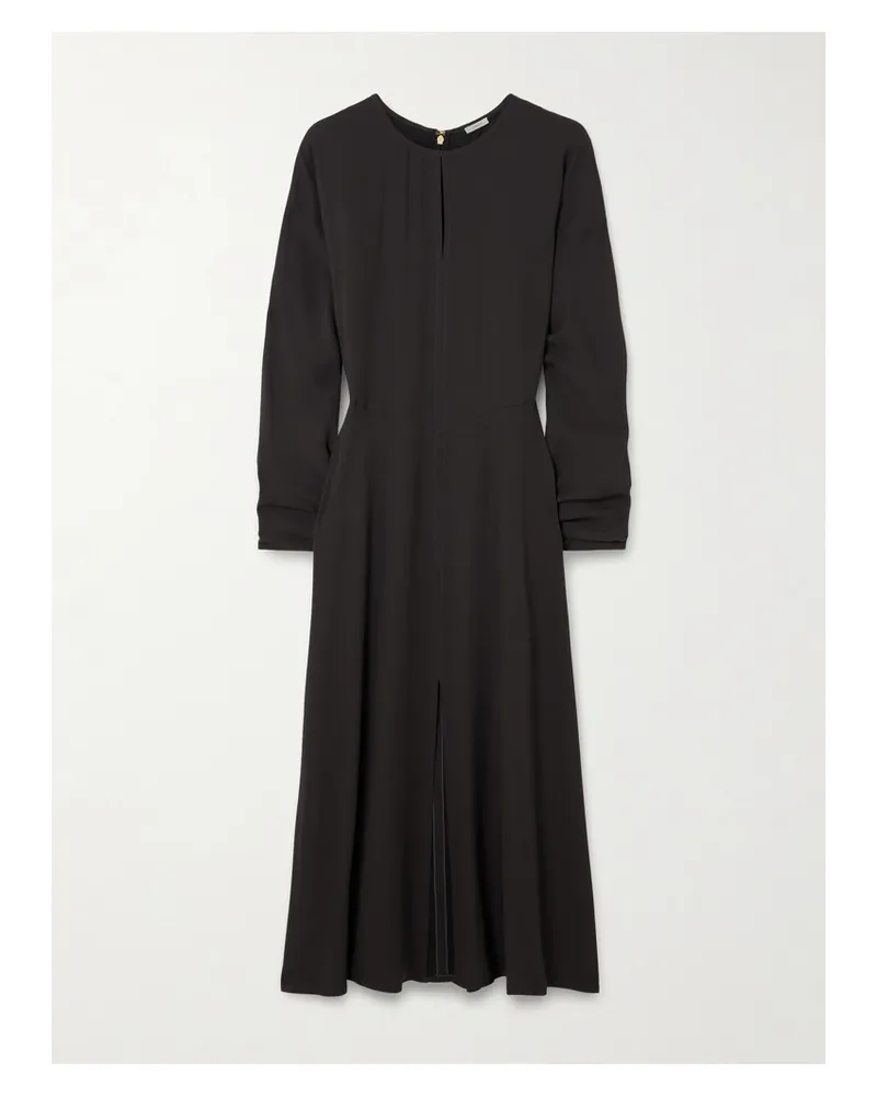 Joseph Hills Midikleid Aus Crêpe - Braun Braun