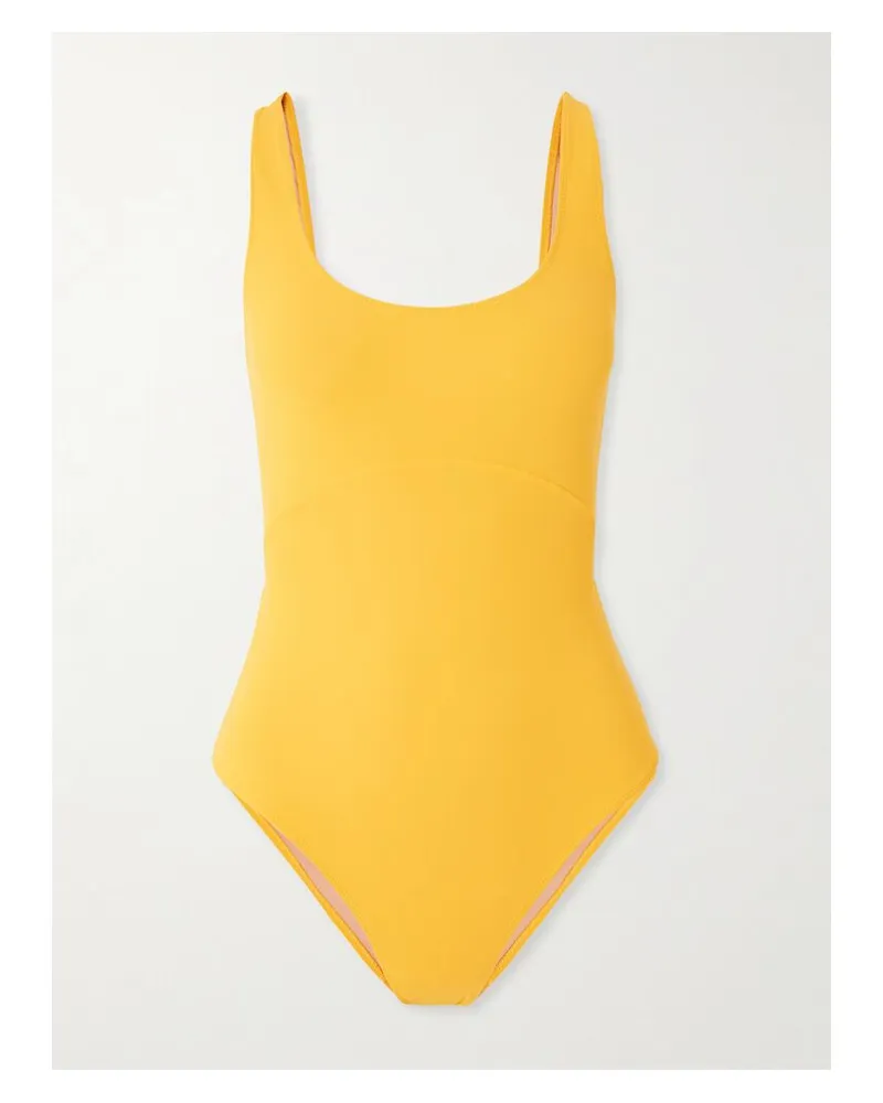 LIDO Settantanove Badeanzug Mit Cut-out - Gelb Gelb