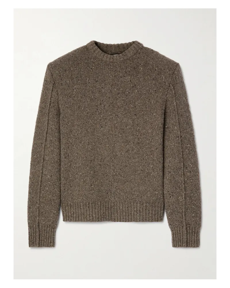 Bottega Veneta Wool-blend Sweater - Brown Brown