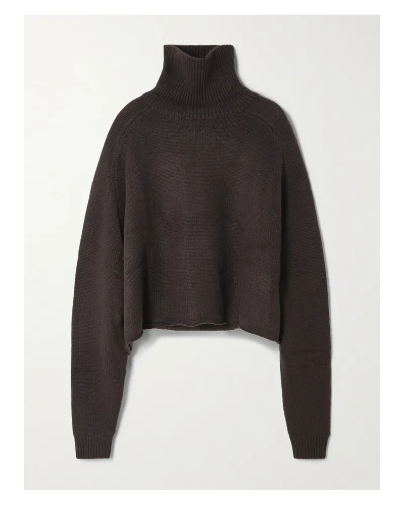 Lisa Yang Cathie Cashmere Turtleneck Sweater - Brown Brown