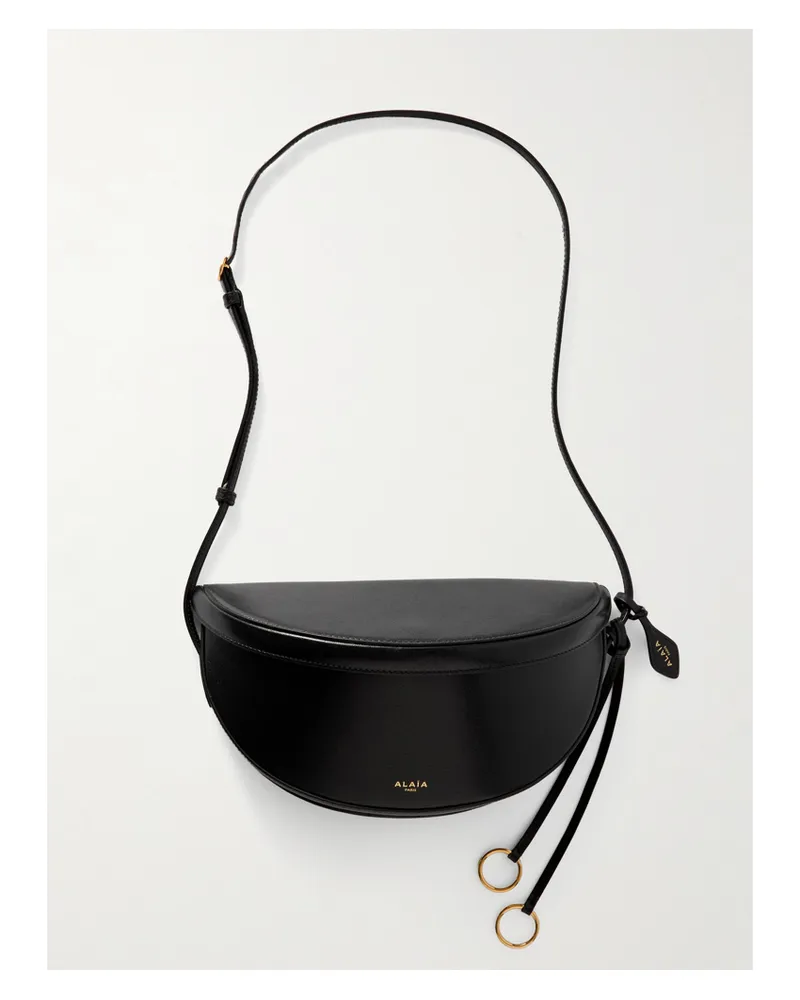 Alaïa Molded East West Schultertasche Aus Leder - Schwarz Schwarz