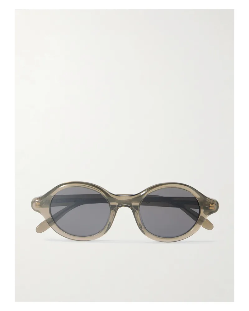 Loewe Round-frame Acetate Sunglasses - Green Green