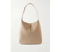 Le 5 À 7 Leather Shoulder Bag - Gray