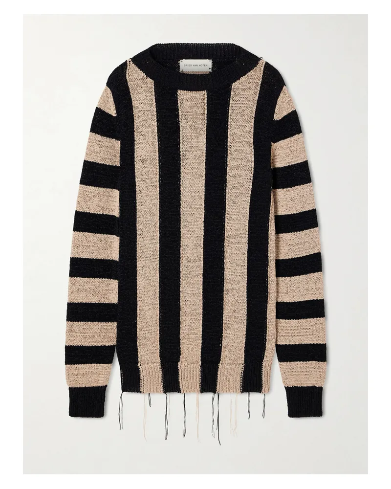 Dries van Noten Schwarz Schwarz