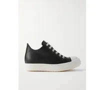 Leather Sneakers - Black