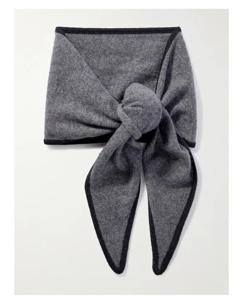 Lisa Yang Chelsea Cashmere Scarf - Gray Gray