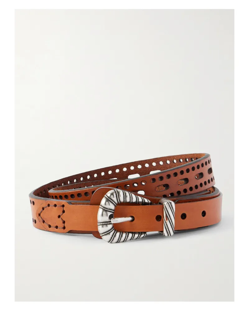 Etro Taillengürtel Aus Leder Mit Cut-outs - Braun Braun