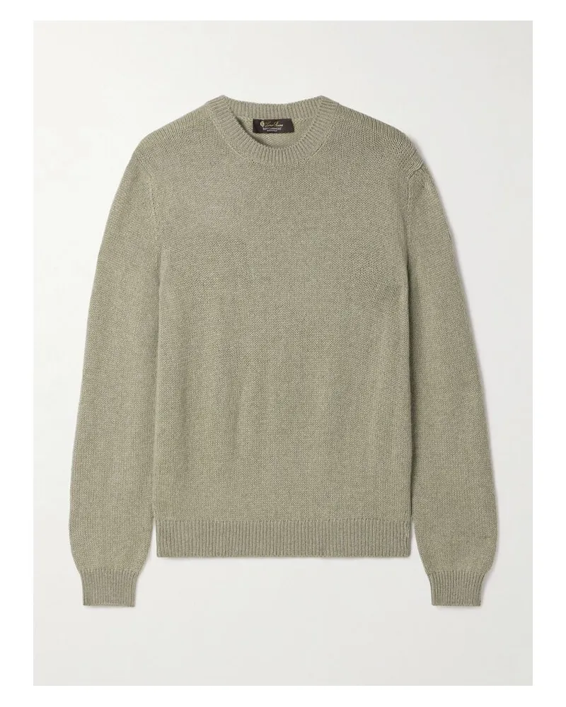 Loro Piana Fobello Kaschmirpullover - Grün Grün