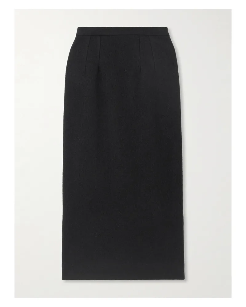 Dolce & Gabbana Midirock Aus Wolle - Schwarz Schwarz