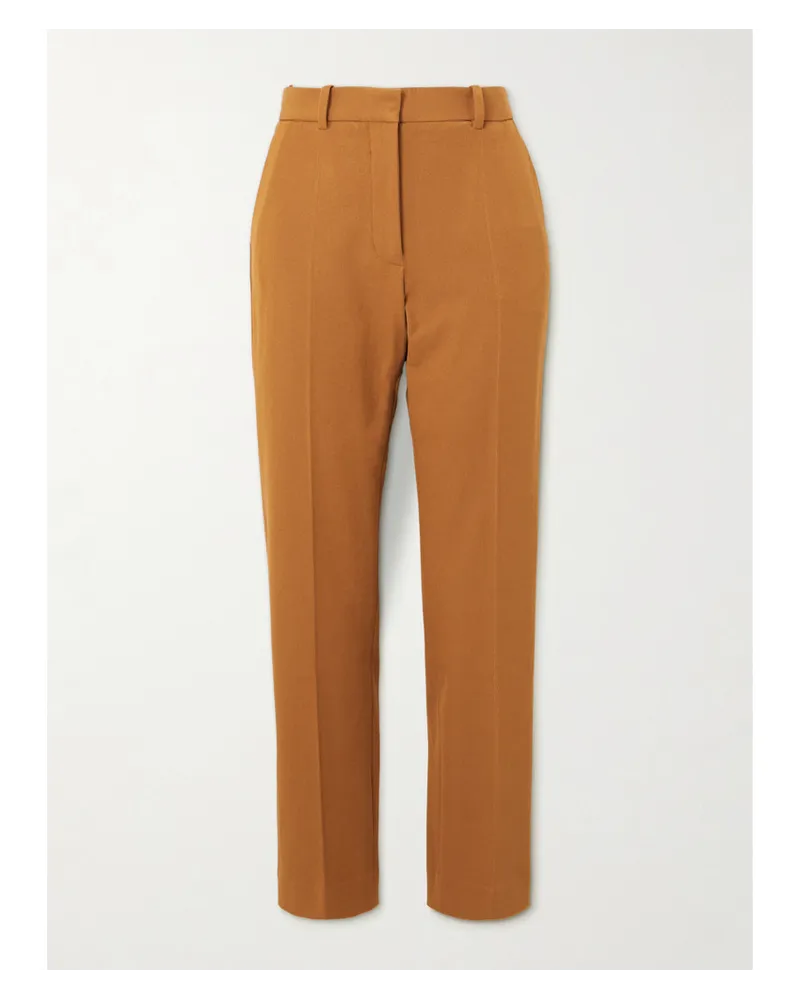 Joseph Coleman Hose mit Schmalem Bein aus Gabardine Orange