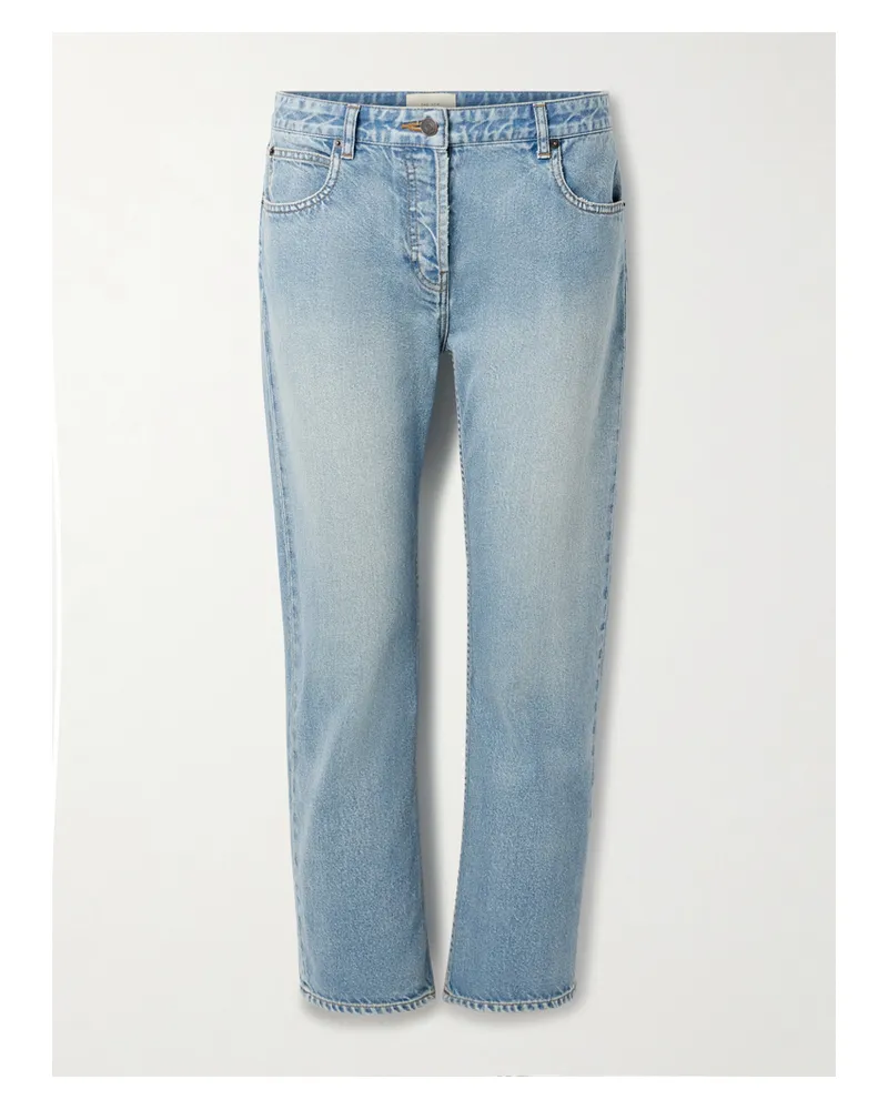 The Row Riaco Halbhohe Jeans Mit Schmalem Bein - Blau Blau