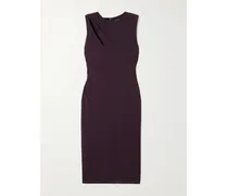 Kleid Aus Jersey Mit Raffungen Und Cut-out - Lila