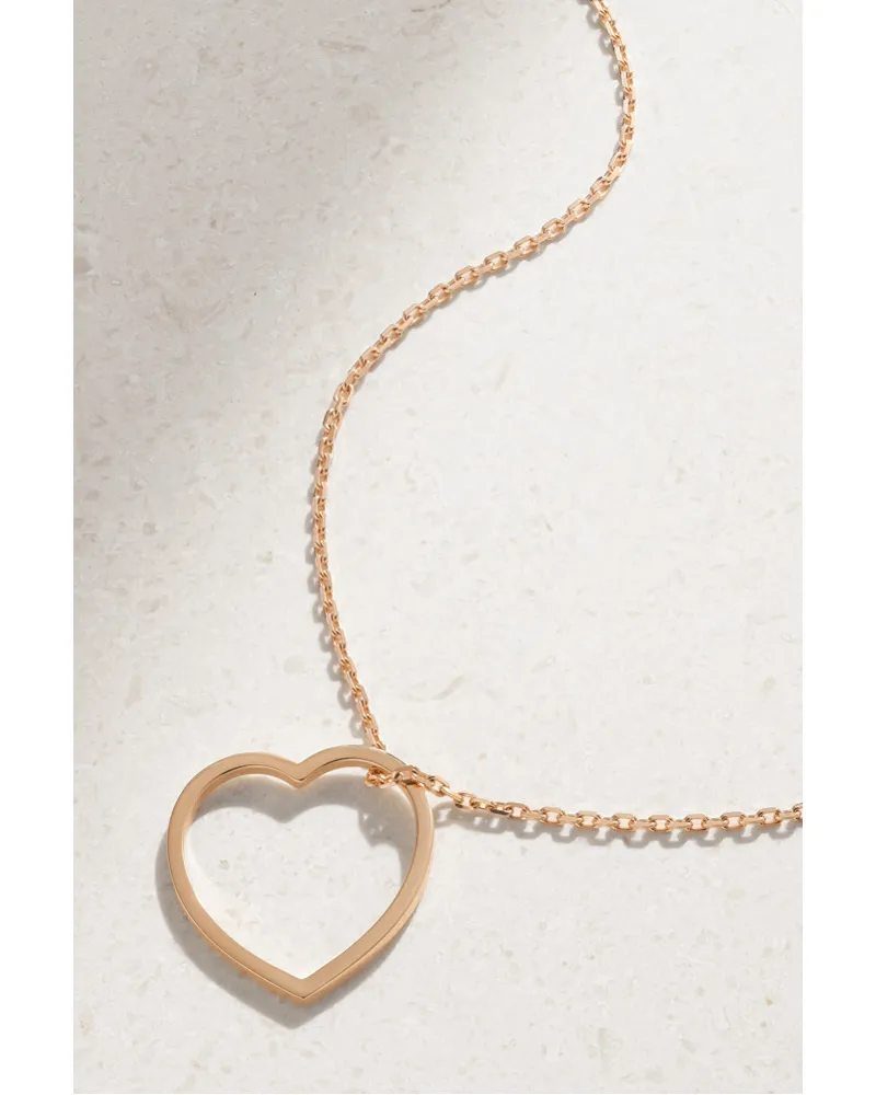 Repossi Anifer Heart Kette aus 18 Karat Roségold