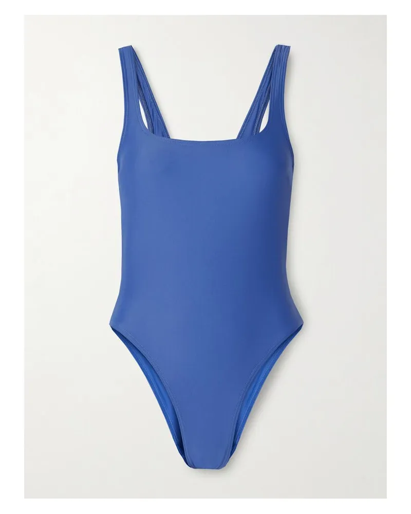 Matteau Nineties Badeanzug Aus Recyceltem Material - Blau Blau