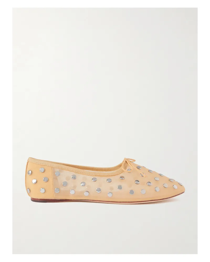 Loeffler Randall Landon Ballerinas Aus Mesh Mit Verzierungen - Neutral Neutral