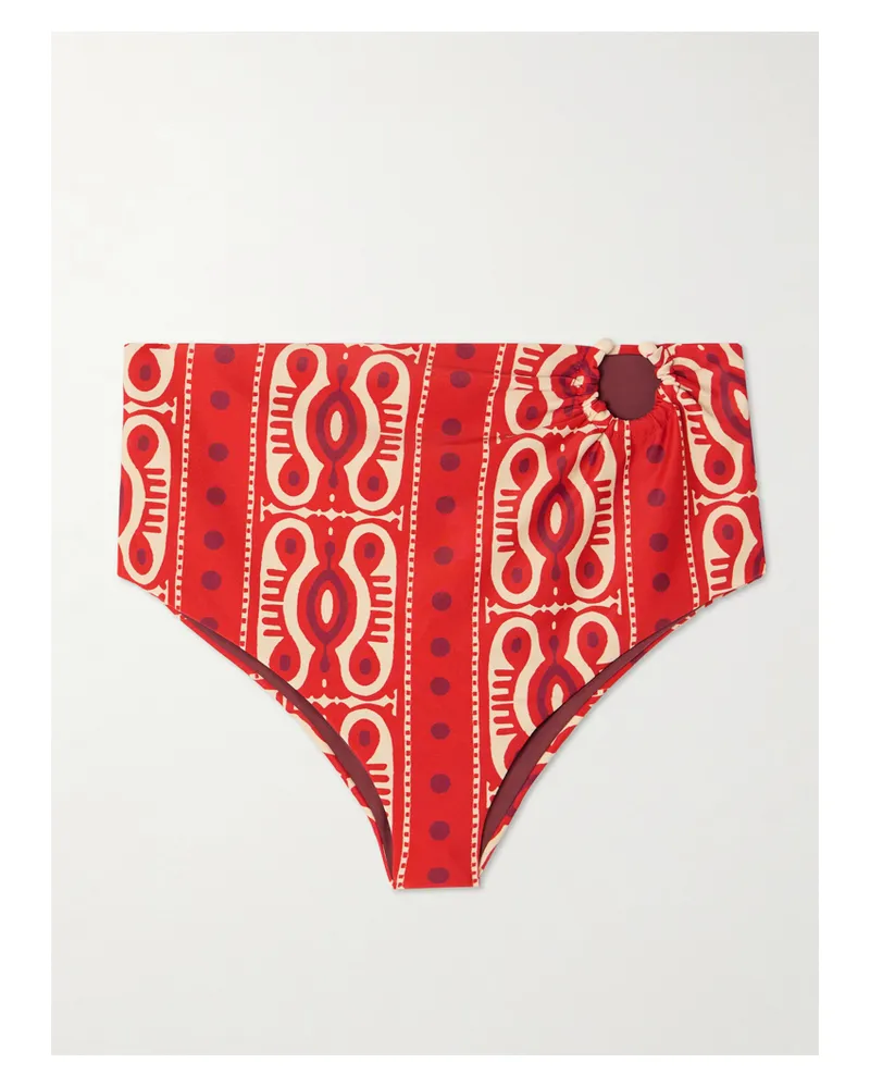 Johanna Ortiz Taita Bikini-höschen Mit Verzierung - Rot Rot