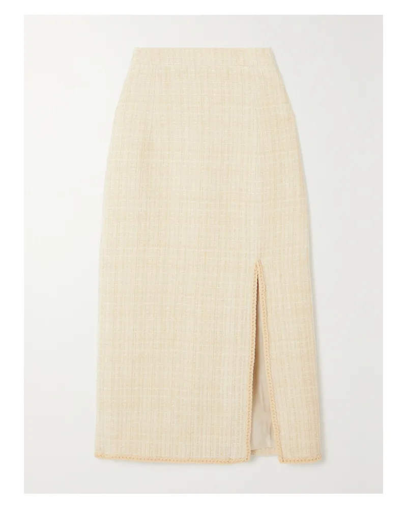 Huishan Zhang Alida Midirock Aus Tweed - Wollweiß Wollweiß