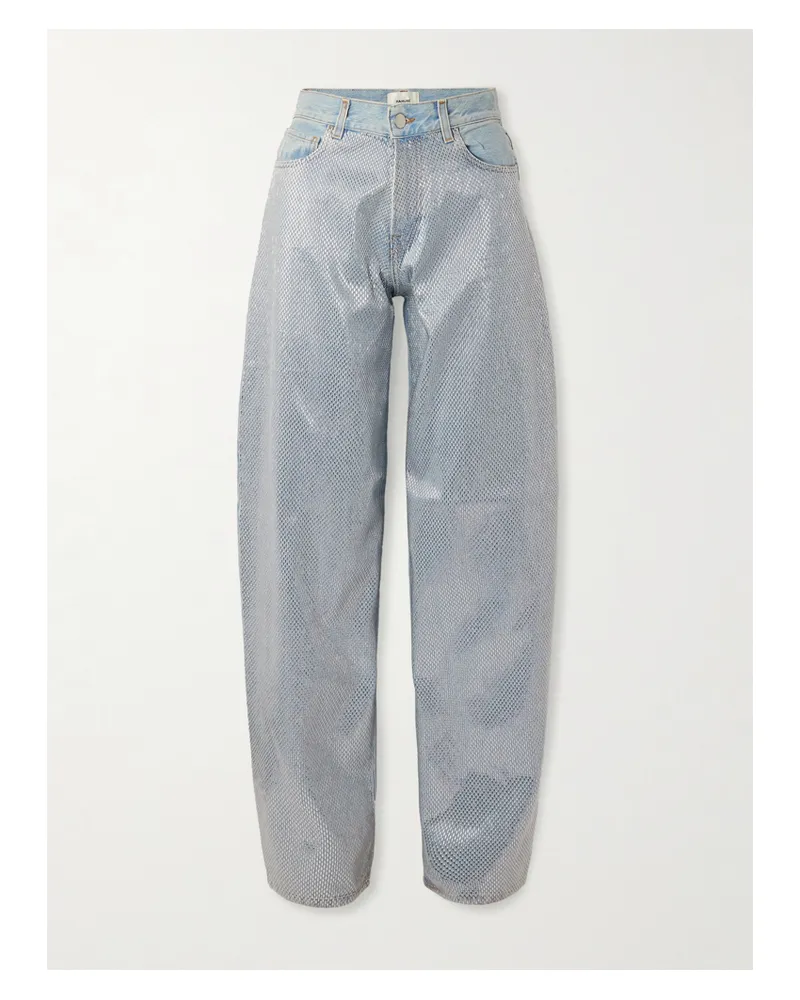 Haikure Bibi Hoch Sitzende Jeans Mit Verzierungen - Blau Blau