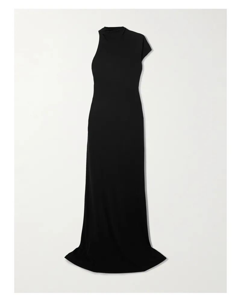 Tom Ford Asymmetrische Robe Aus Jersey - Schwarz Schwarz