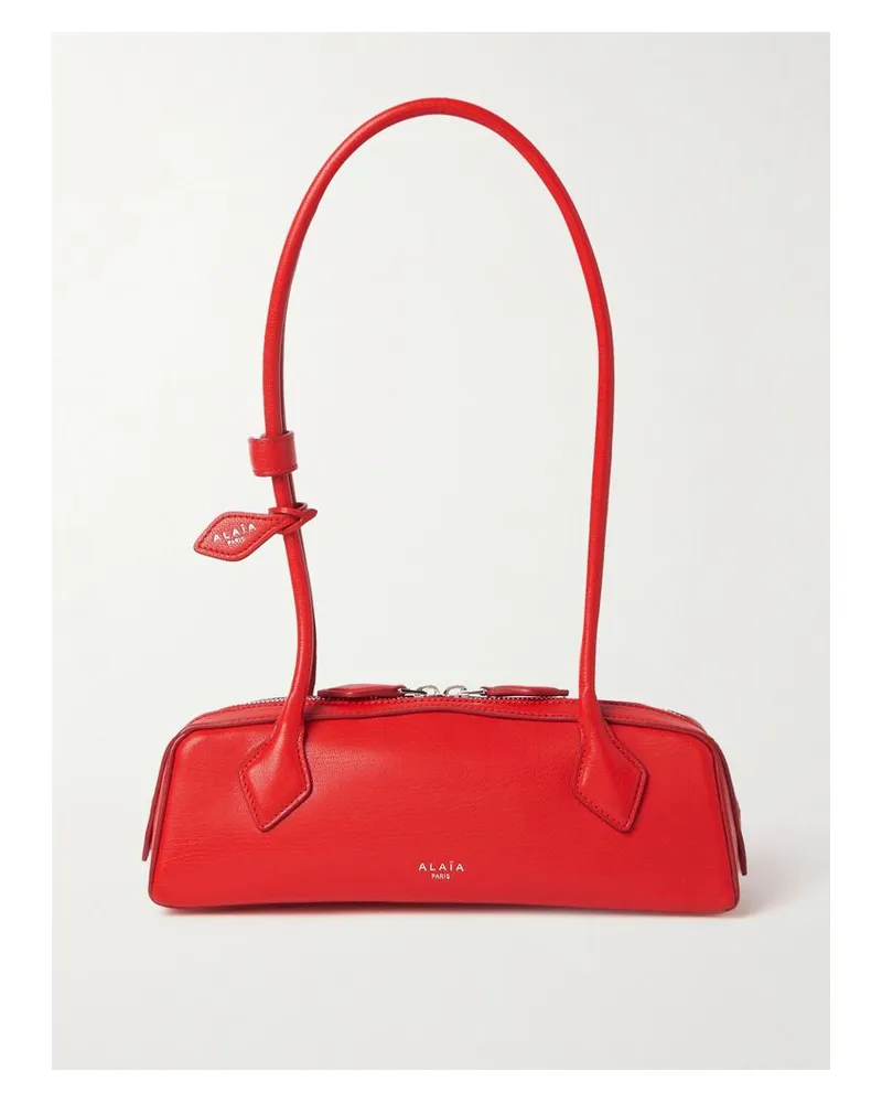 Alaïa Le Teckel Kleine Schultertasche Aus Leder - Rot Rot