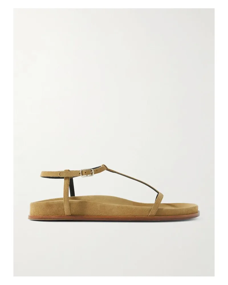 Emme Parsons Aya Sandalen Aus Veloursleder - Braun Braun
