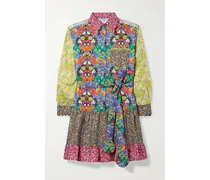 Lizzy Mini-hemdblusenkleid aus Baumwolle