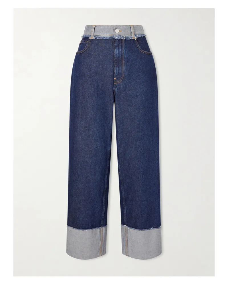 Marni Hoch Sitzende Jeans Mit Geradem Bein - Blau Blau