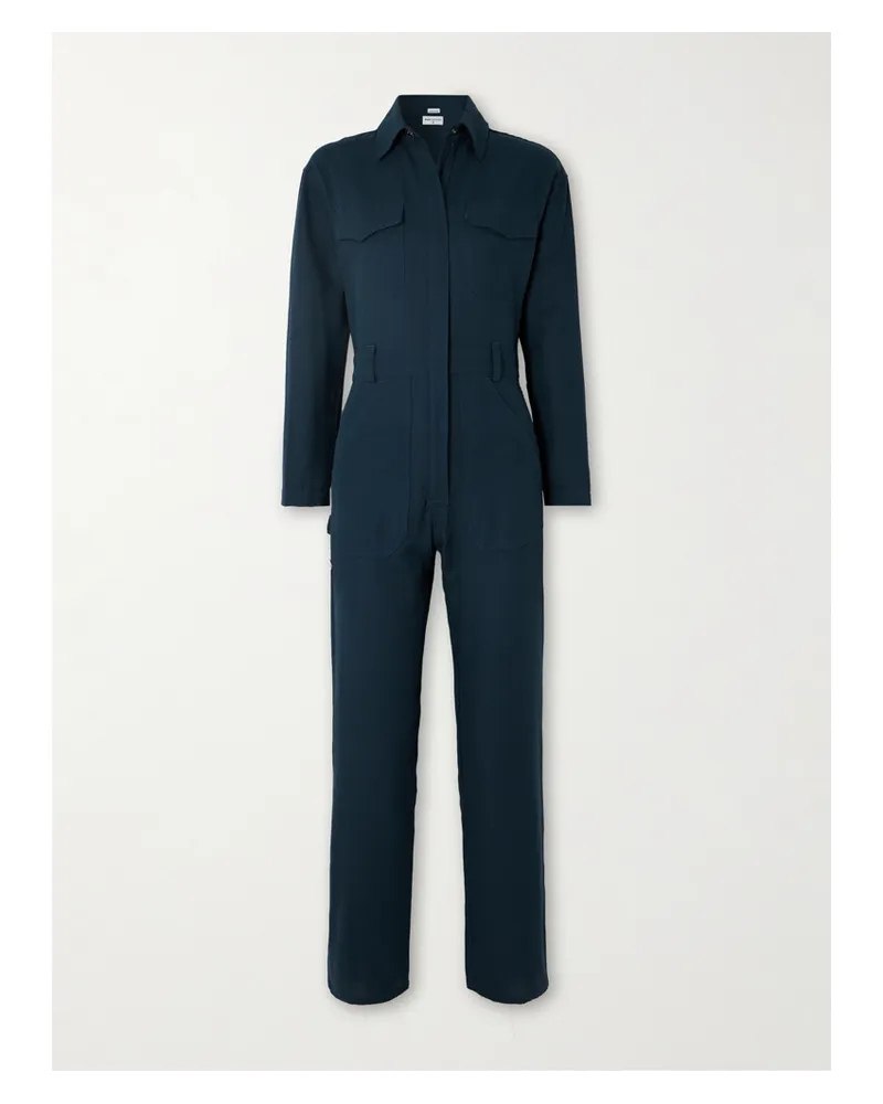 Rivet Utility Powerhouse Jumpsuit aus Baumwoll-twill Blau