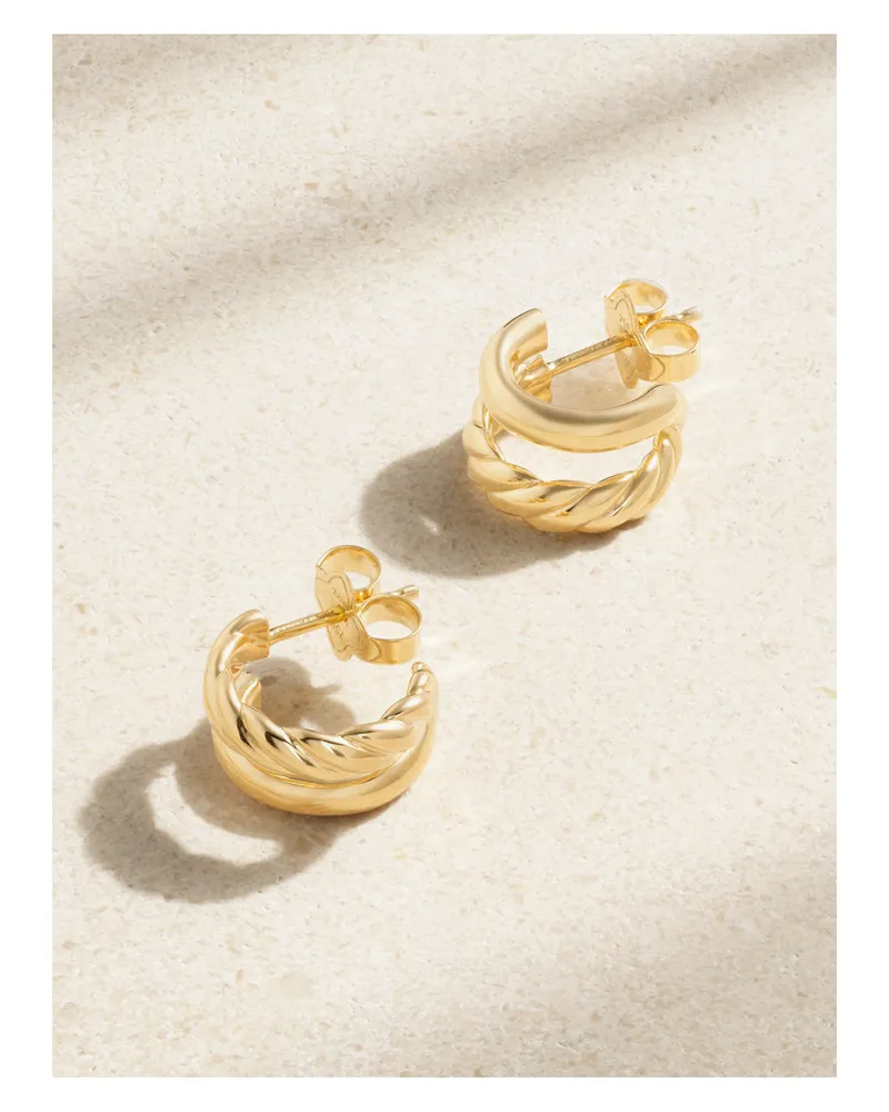 David Yurman Dy Mercer® Creolen Aus 18 Karat Gold Gold