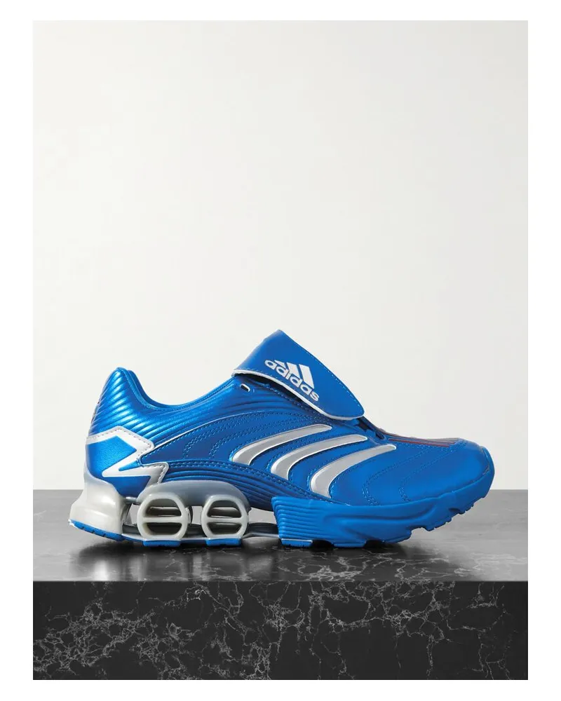 adidas Predator Megaride Sneakers In Metallic-optik - Blau Blau