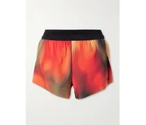 Aeroswift Shorts Aus Dri-fit Adv-material Mit Farbverlauf Und Plissee - 3 - Orange