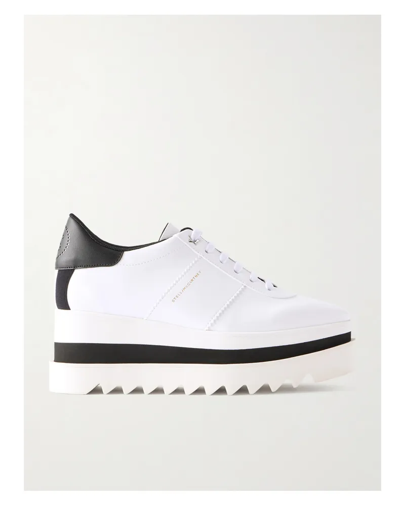 Stella McCartney Sneak-elyse Vegan Brogues - White White