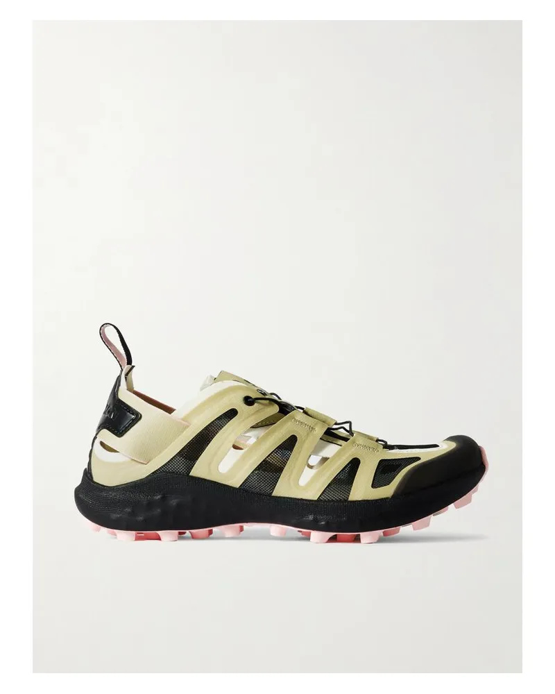 Salomon Udara Advanced Sneakers Aus Gummi Und Mesh Mit Cut-outs - Grün Grün