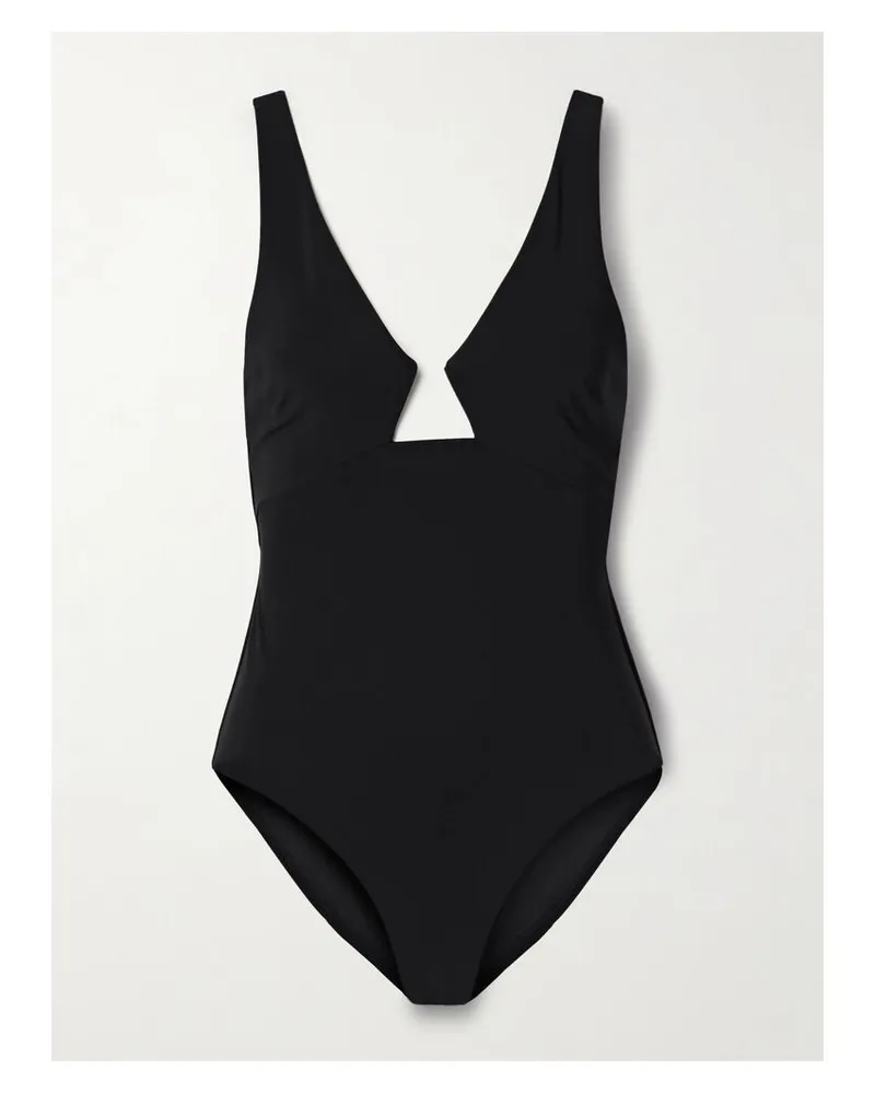 Zimmermann Rhiannon Badeanzug Mit Cut-out - Schwarz Schwarz